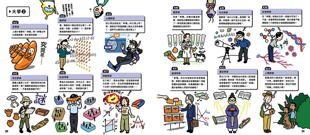 寫給中小學生的工作圖鑑：跟著宇宙人發掘天賦、實現理想的職業百科，50個生活情境X看圖秒懂576種職業，一起尋找夢想吧！